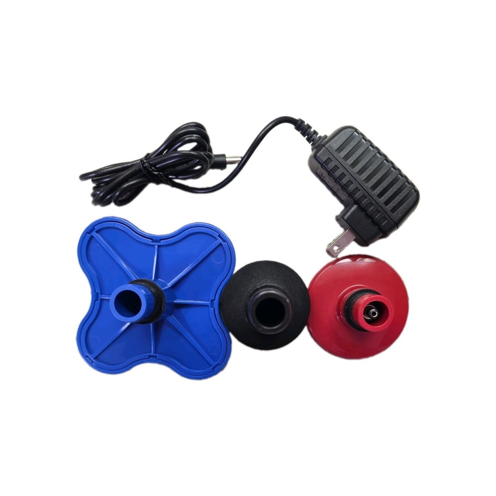 NEW Replacement Massage Heads & AC Adapter For Deep Tissue Muscle Massage Gun